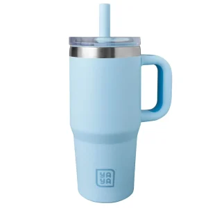 Insulated Stainless Steel Travel Tumbler for Kids 3+ with Spill Proof Lid