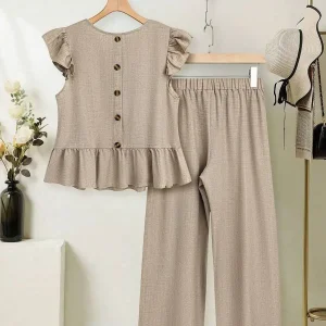 Two-Piece Set Ruffles