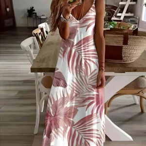 Tropical Plant Dress