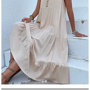 Casual Sleeveless Dress