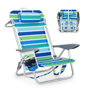 5-Position Reclining Beach Chair