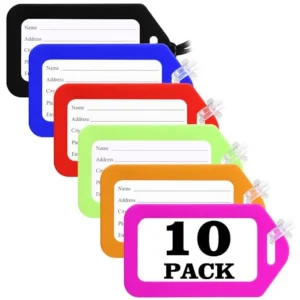 Bright Luggage Tags
