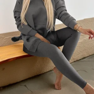 Pants Set Long Sleeve Hooded